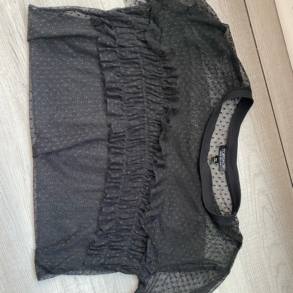 Top shop mesh top
